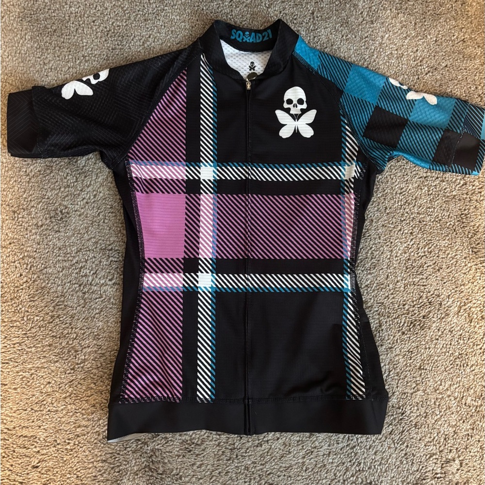 Betty Designs Tartan Jersey XS